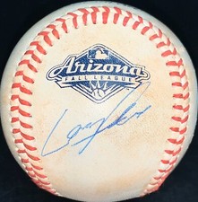 Lane Thomas Autographed Signed AZ Fall League Baseball Cardinals