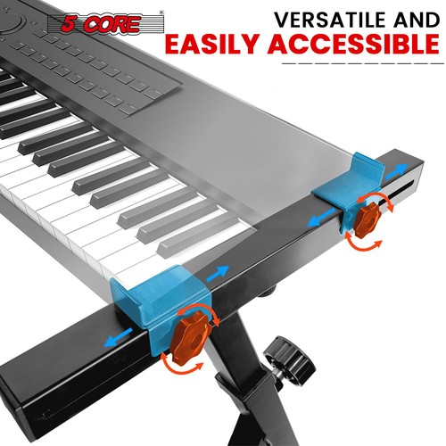 5Core Universal Electronic Heavy-Duty Z Style Keyboard Organ Holder Stand - Picture 11 of 49