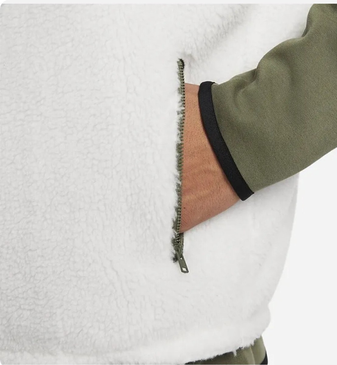 ジャケット・アウター 00s tech nike reversible down vest olive Nike Tech Fleece Reversible Winterized Vest Men's L Olive