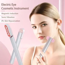 EMS Eye Beauty Microcurrent Hot Compress 360° Rotatable Eye Massage Stick