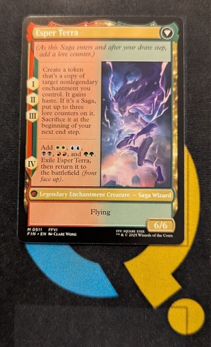 Terra, Magical Adept Extended Art Mythic Final Fantasy FIN MTG - Picture 2 of 4