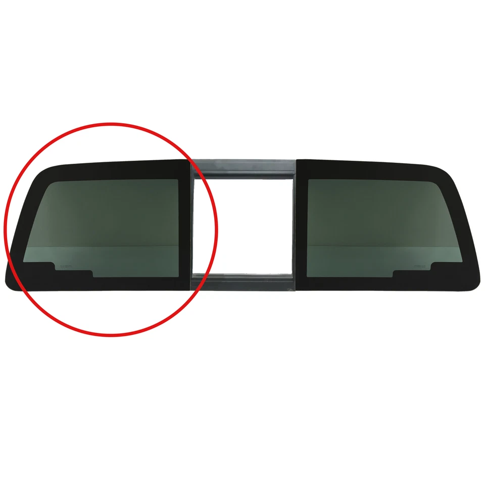 For 08-16 Ford F-250 F-350 Super Duty Rear Window Left Side Panel Sliding Glass Foto 2 de 4