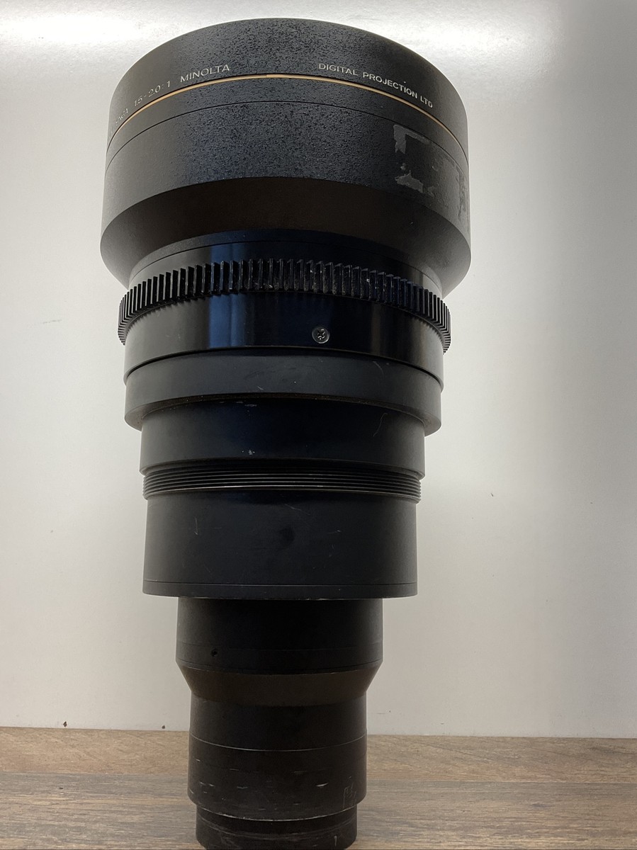 Digital Projection DLP Zoom Projector Lens SXGA 1.5-2.0 Minolta. D