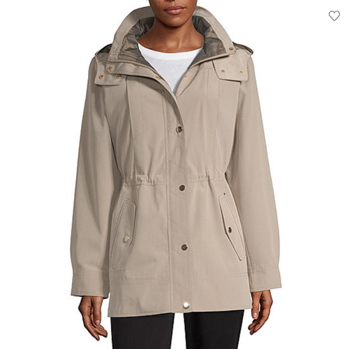 Liz Claiborne Hooded Water Resistant 