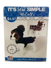 McCalls Sewing Pattern L9640 Pet Dog Clothes