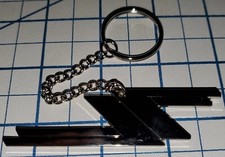 Great Quality ZZ TOP Keychain Chrome Metal Biker Key Chain Keyring Music