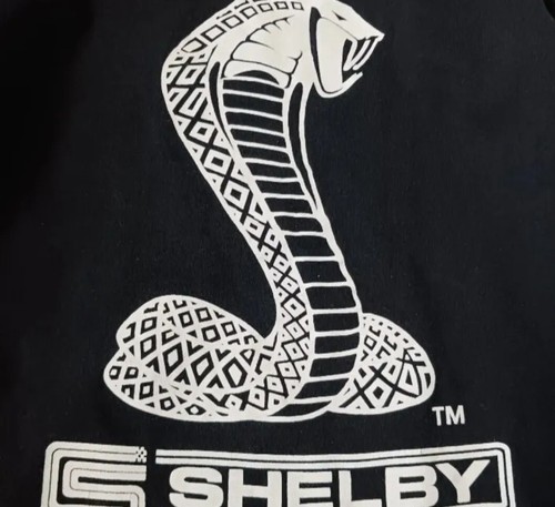 Shelby Hemd Herren Large schwarz Cobra Mustang Forty Years Of Venom Vintage Hanes - Bild 4 von 8