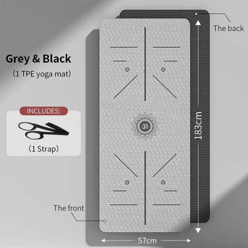 Eco Friendly Fitness Exercise Mat - Bild 10 von 10