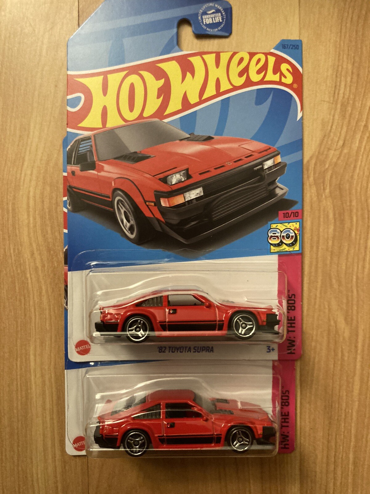 2023 HOT WHEELS J CASE 1982 TOYOTA SUPRA MAINLINE LOT OF  (2)