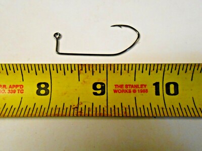 Eagle Claw PRO-V Lil Nasty Jig Hooks BLACK NICKEL 100 ct