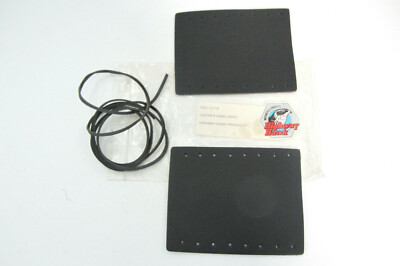 Highway Hawk H02.2718 Leder Handgriff Bezüge / Leather Hands Grips Cover 130x100