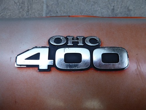 1974 Kawasaki KZ400 K692. right side cover with emblem badge - Picture 2 of 7