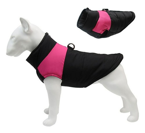 Winter Dog Clothes Warm Cotton Dog's Coat Outdoor Waterproof Jacket Vest Walking - Picture 16 of 20