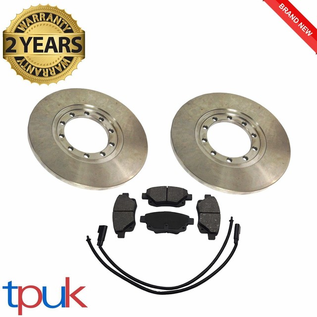 FORD TRANSIT MK7 2.4 2.2 RWD REAR BRAKE DISCS AND PADS 280mm 2006