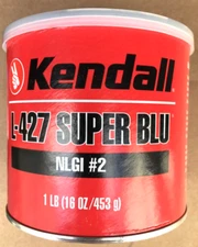 Kendall L-427 1 lb SUPER BLU MULTI-PURPOSE WHEEL BEARING EXTREME PRESSURE GREASE