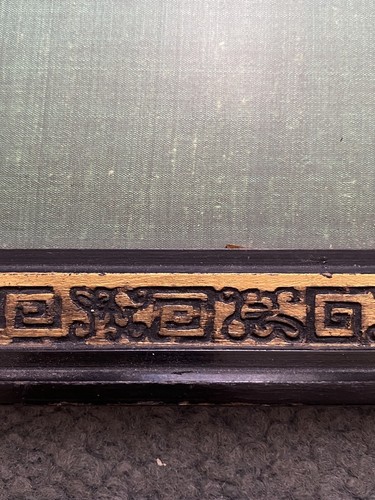 Rare Thai Temple Rubbing From East Wall Of Wat Po Ramayana Epic Matted & Framed - Picture 5 of 8