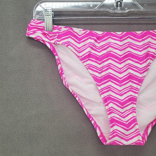 Bikini de cuerda para mujer Gap Body talla mediana rosa estampado Chevron - Imagen 4 de 12