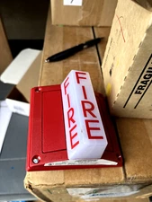 System Sensor SS-12 Wall Sounder Strobe red