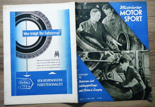 Illustrierter Motorsport 6/1957 ADMV Chrysler Ghia Ford 500 Campell Ante Portas
