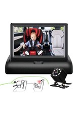 Baby Car Camera Monitor with 4.3'' HD Night Vision Disp