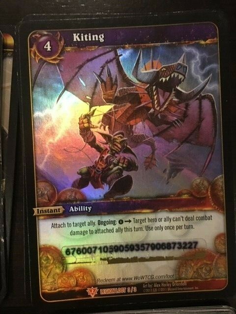 USED World of Warcraft TCG loot cards UNCOMMON & COMMON -- have all cards  here!
