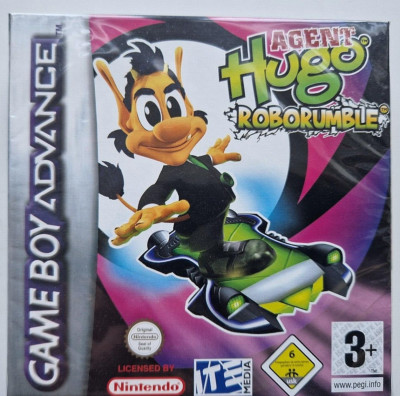 Agent Hugo Roborumble, Nintendo GBA, Gameboy Advance, NEU/OVP
