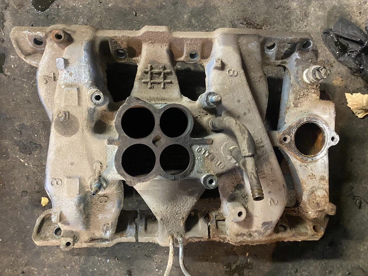 Pontiac 1967 barrel intake manifold 9786286 picclick 47 off