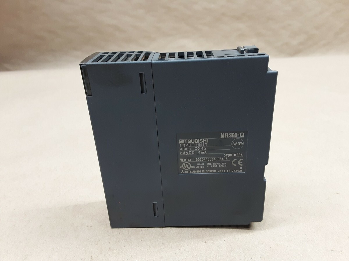 Mitsubishi QX42 Input Unit Module 24VDC Melsec-Q #1009C16*AD | eBay