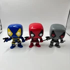 Funko Pop! Vinyl: Marvel Deadpool #20 Lot of 3 Color Variants Loose NO BOXES