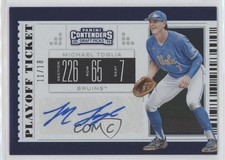 2019 Panini Contenders Draft Picks Playoff Ticket 11/18 Michael Toglia Auto ms9