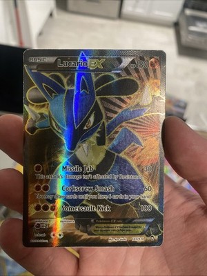 Lucario EX (107 Full Art) 107/111 XY - Furious Fists Holo | eBay