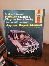 Haynes Dodge, Plymouth and Chrysler Mini-Vans, 1984-1995 : Caravan, Voyager, and