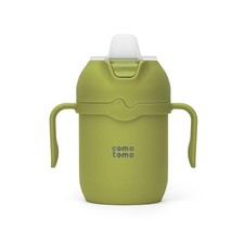 Toddler Tumbler 8oz Insulated Sippy Cup with Silicone Straw and Spout, Green