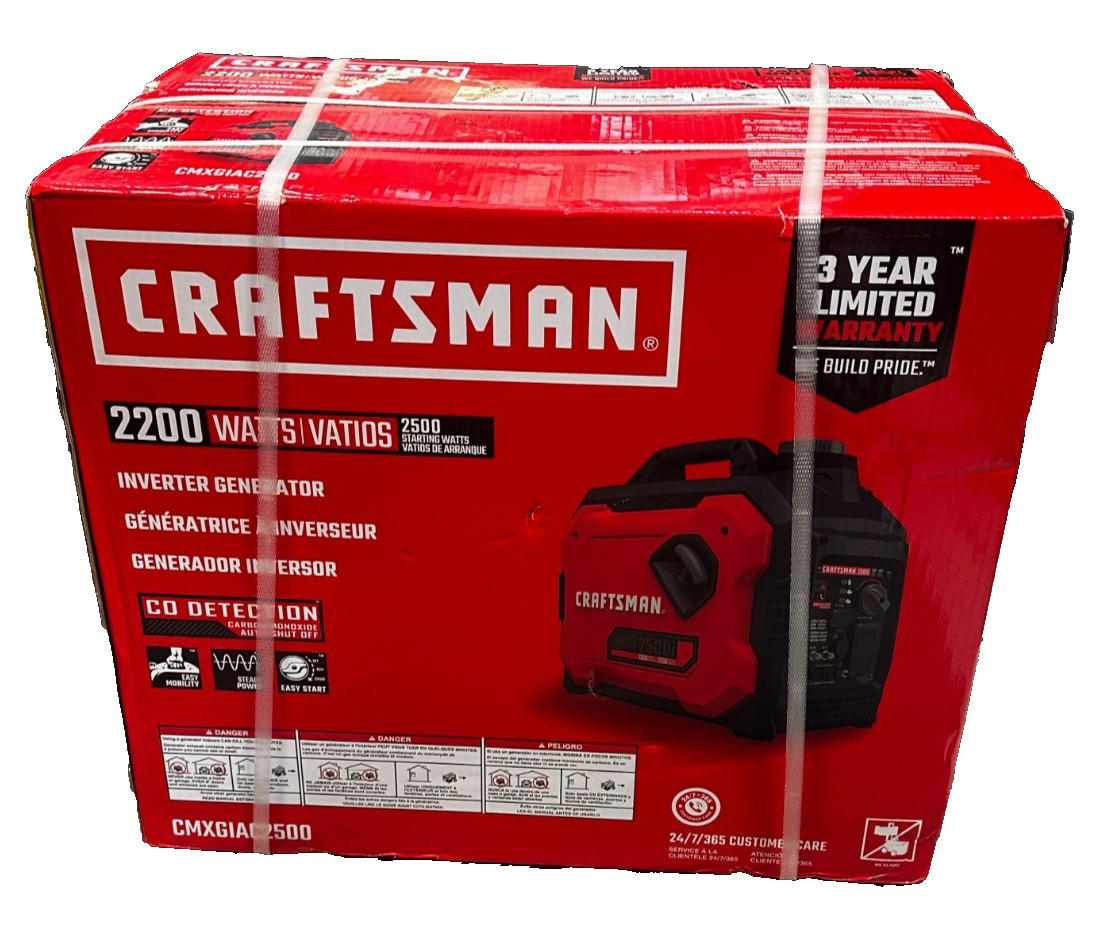 Inverter Craftsman 2500i. 2500w/2200w