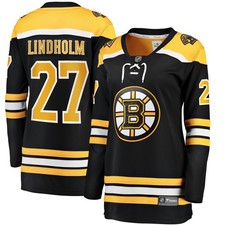 Women's Fanatics Hampus Lindholm Black Boston Bruins Home Breakaway Player