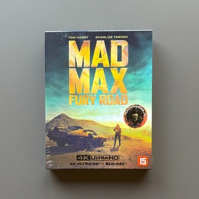 Mad Max: Fury Road Black&Chrome [4KUHD+BD] Steelbook FullSlip A1 WeET COLLECTION