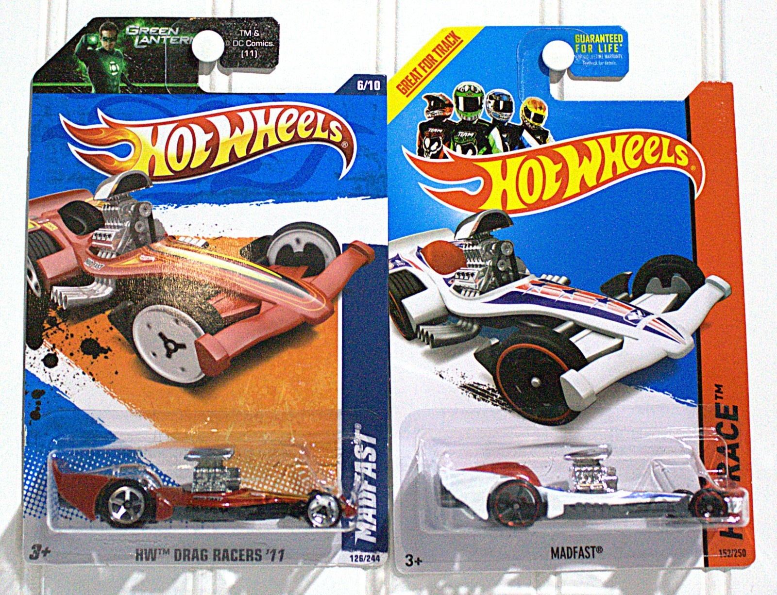 2011 / 2014 Hot Wheels – Madfast (2) vehicle variation lo