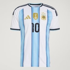Adidas Argentina 2026 Home Messi Authentic Jersey White KH3934 Size L New