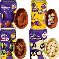Assorted Chocolate Easter Eggs Variety Pack,Cadbury  Dairy Milk Egg