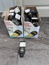 Lot of 2 Gilmour Heavy Duty Quick Connect- Female 09qcfgf New Brass