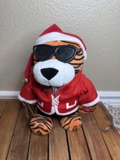 Chantilly Lane 12  Jingle Jangle Bengal Plush - Please Read Christmas