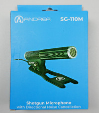Andrea Shotgun Microphone SG-110M - Directional Noise Cancellation ~ VGC