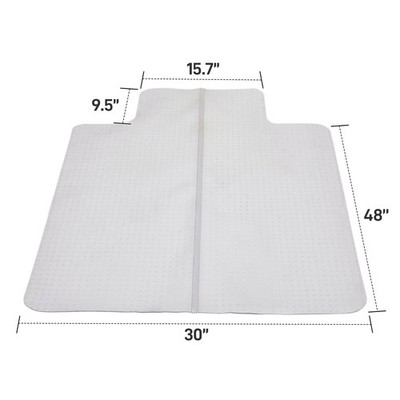 Matte Textured 2.2 90x120 cm Raised Design 36x48in Double-Fold PVC Floor Mat