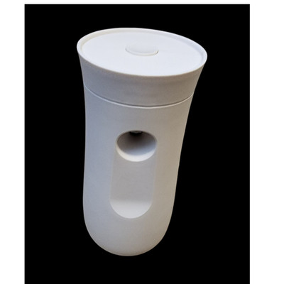 White Automatic Wall-Mount Plastic Air Freshener Dispenser for Indoor Use