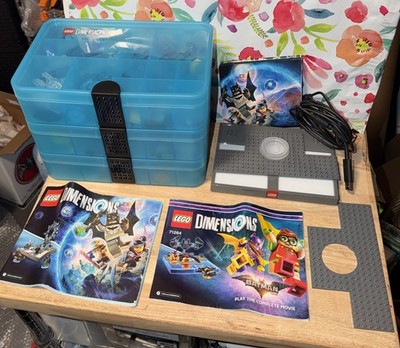 LEGO Dimensions Starter Packs W/Minifigures Vehicles PortalBase + 3 Storage Case