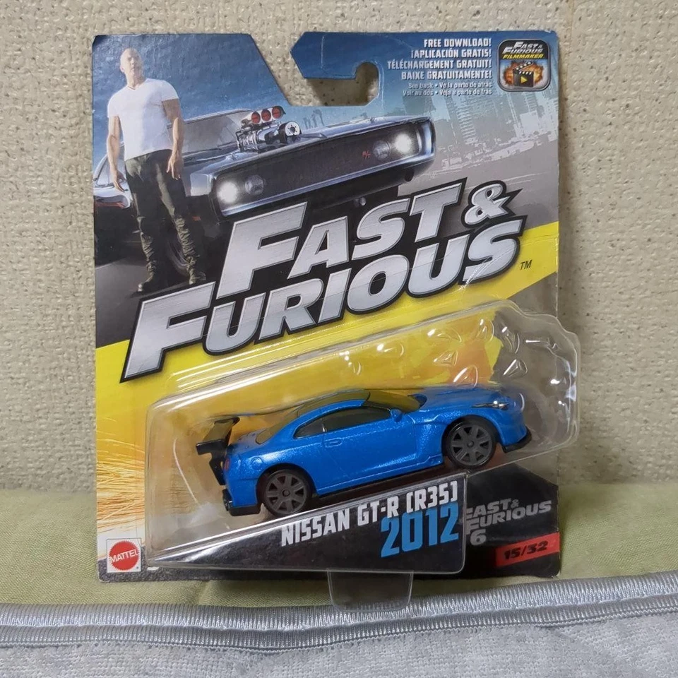 Mattel Fast & Furious R35 GT-R 1/55 Brian - Image 2 of 3