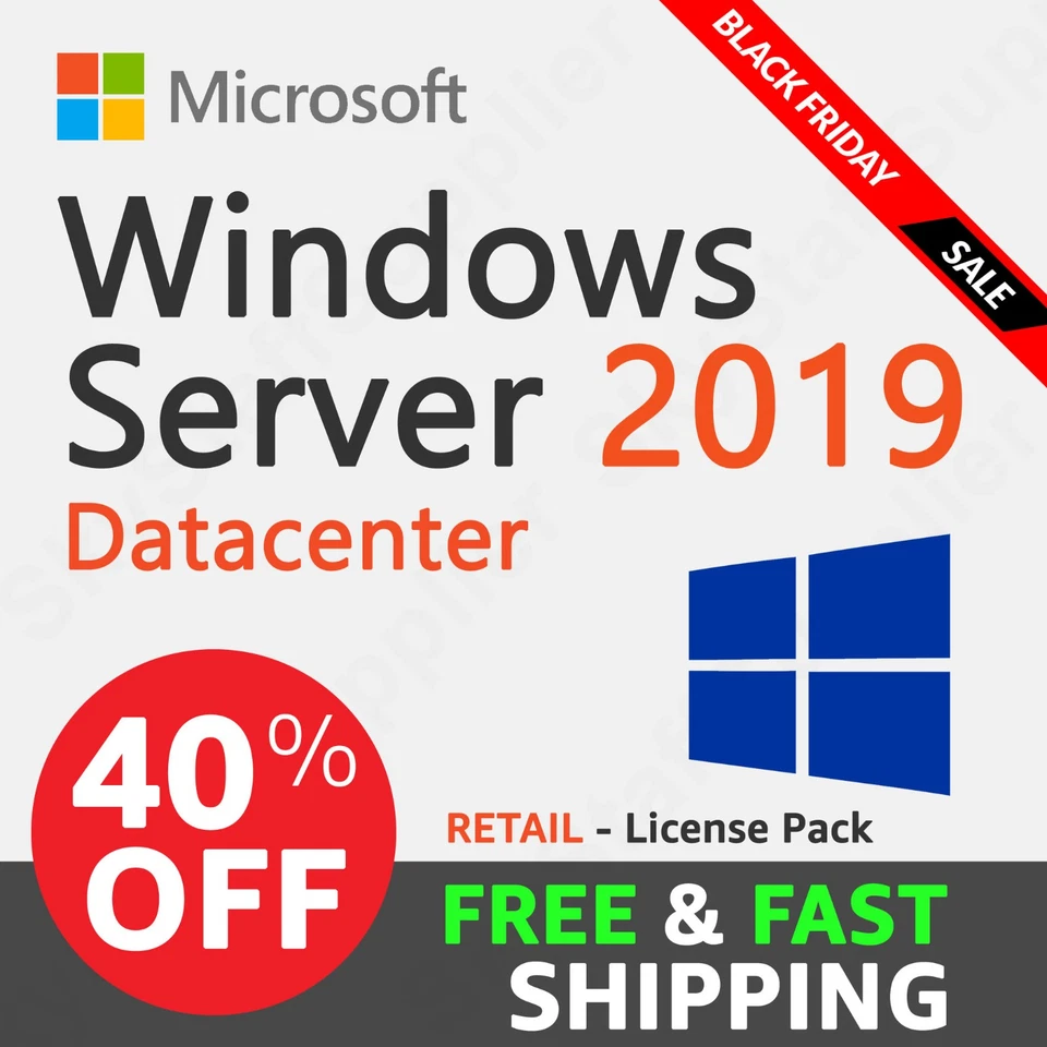 Microsoft Windows Server 2019 Datacenter 24 Core + Access CALs | Retail Pack - Image 2 of 4
