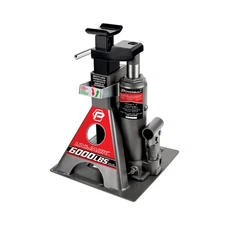 Powerbuilt 3 Ton, Bottle Jack and Jack Stands in One, 6000 Pound Capacity, Al...
