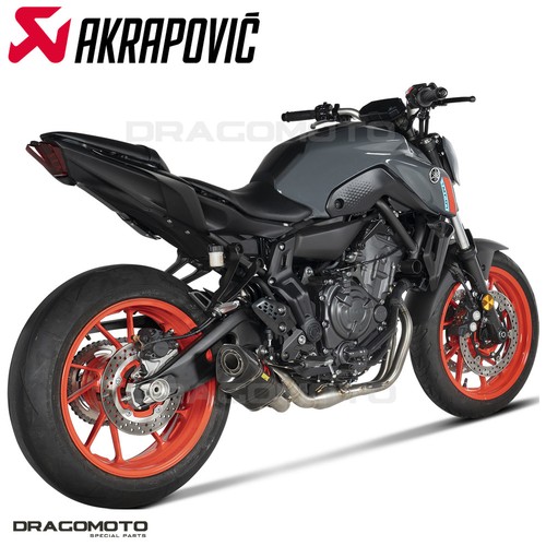 Full exhaust YAMAHA FZ-07 700 2015-2017 AKRAPOVIC Carbon RC S-Y7R2-AFC - Picture 3 of 9