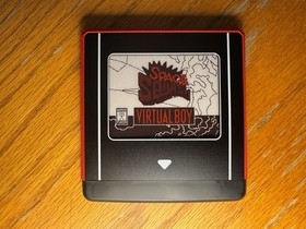 Hyperflash 32 Virtual Boy Flash Cart Metal Ultra Rare Custom Black & Red E-Ink